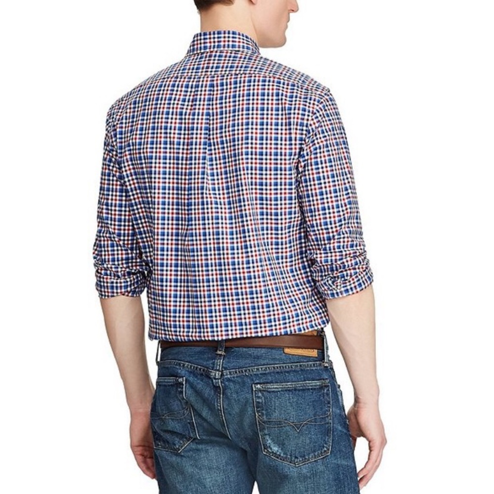 Polo Ralph Lauren Stretch  Long-Sleeve Woven Shirt - Picture 2 of 6